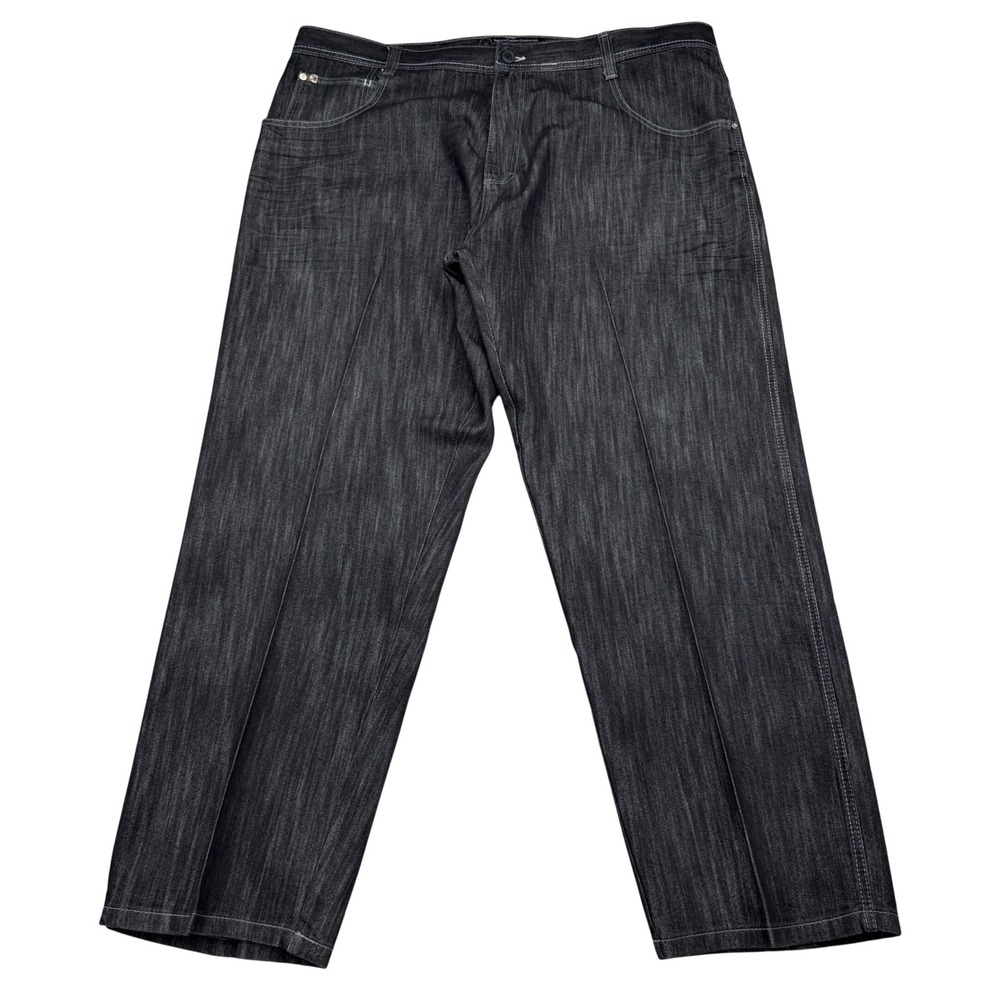 Southpole Jeans 48x32 Black Wide Leg Baggy Denim Streetwear 4187 Y2K